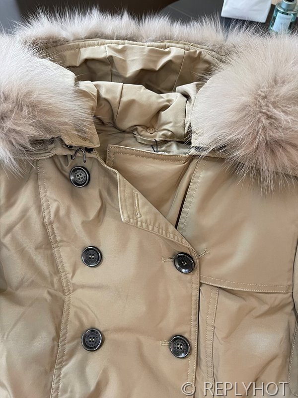 버버리 구스다운 롱패딩체크코트 2COLOR [매장가 480만원대]