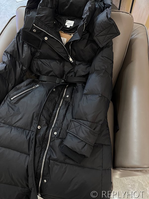 버버리 구스다운 롱벨트패딩 2COLOR [매장가 470만원대]