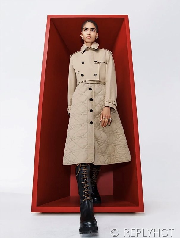 디올 트렌치 코트 3-in-1 Macrocannage Trench Coat 2COLOR [매장가 800만원대]