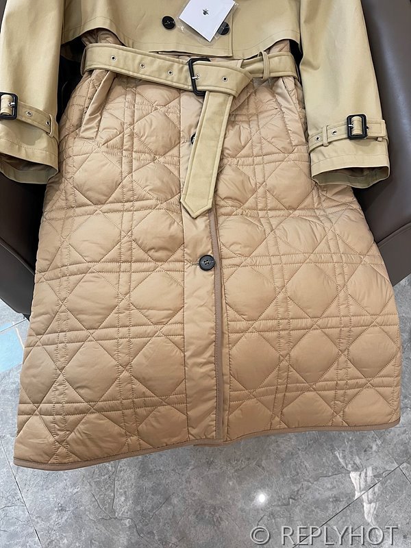 디올 트렌치 코트 3-in-1 Macrocannage Trench Coat 2COLOR [매장가 800만원대]