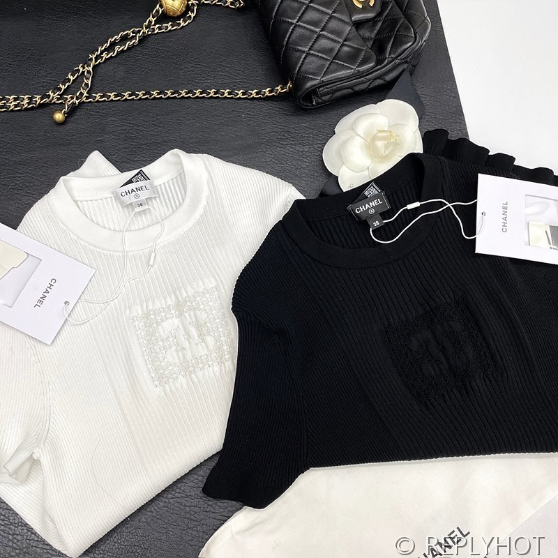 샤넬 로고 반팔 2COLOR [매장가 280만원대]