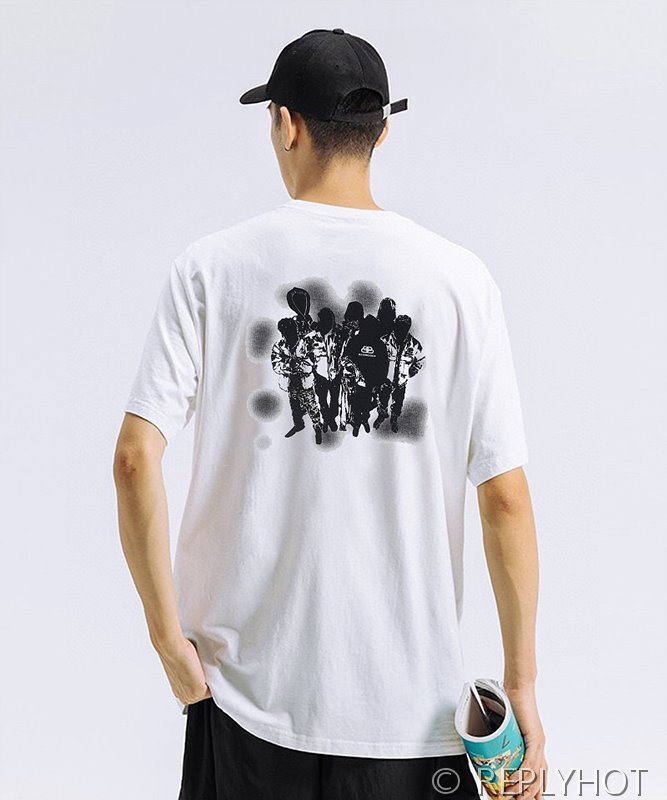 발렌시아가 프린팅 반팔 남여공용 3COLOR [매장가 178만원대]