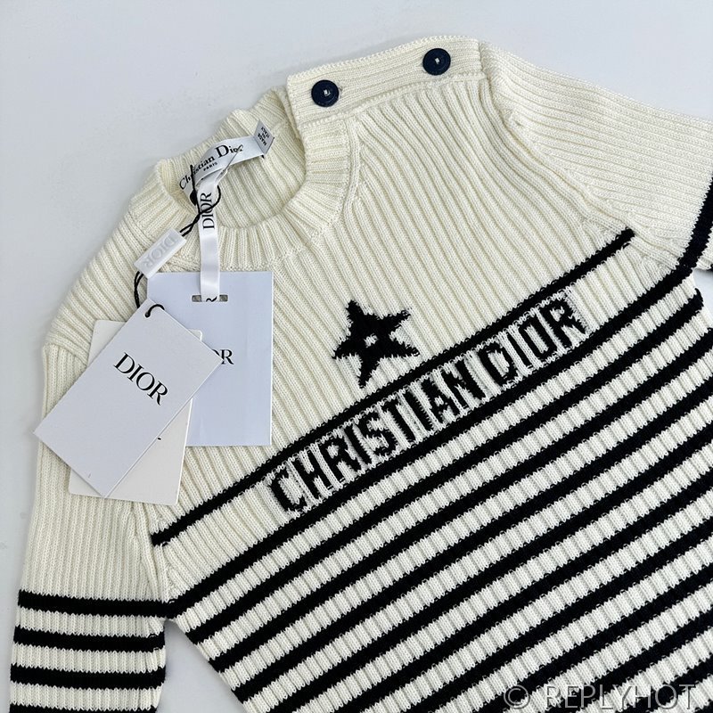디올 스트레이프 니트 2COLOR [매장가 270만원대]