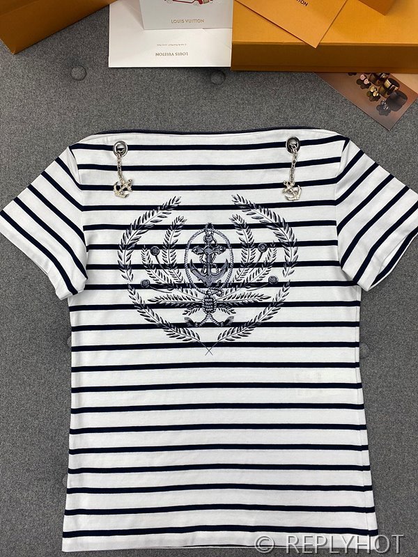 루이비통 스트라이프드 앵커 티셔츠 [매장가 210만원대]
