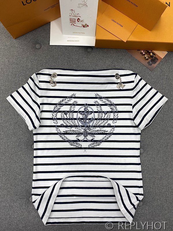 루이비통 스트라이프드 앵커 티셔츠 [매장가 210만원대]