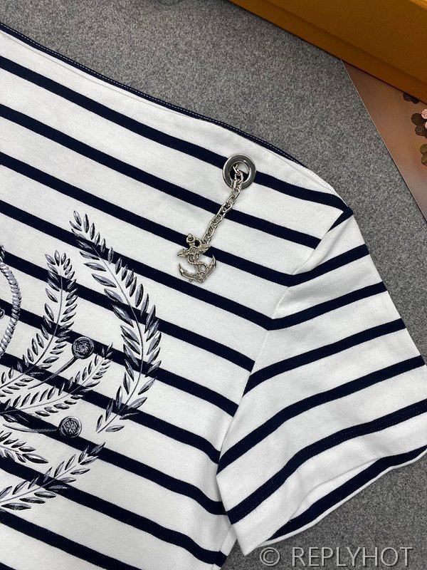 루이비통 스트라이프드 앵커 티셔츠 [매장가 210만원대]