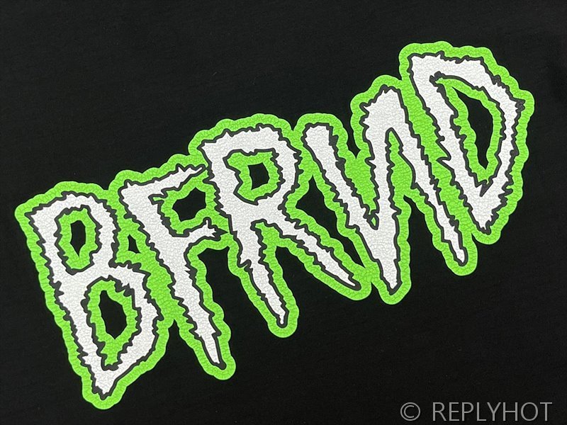 발렌시아가 뮤직  BFRND 시리즈 커넥티드 인사이드-아웃 오버사이즈 티셔츠 페이드 블랙 [매장가 116만원대]