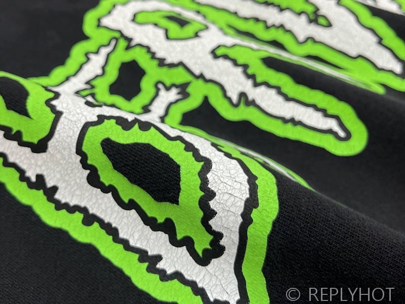 발렌시아가 뮤직  BFRND 시리즈 커넥티드 라지 핏 후디 페이드 블랙 [매장가 183만원대]