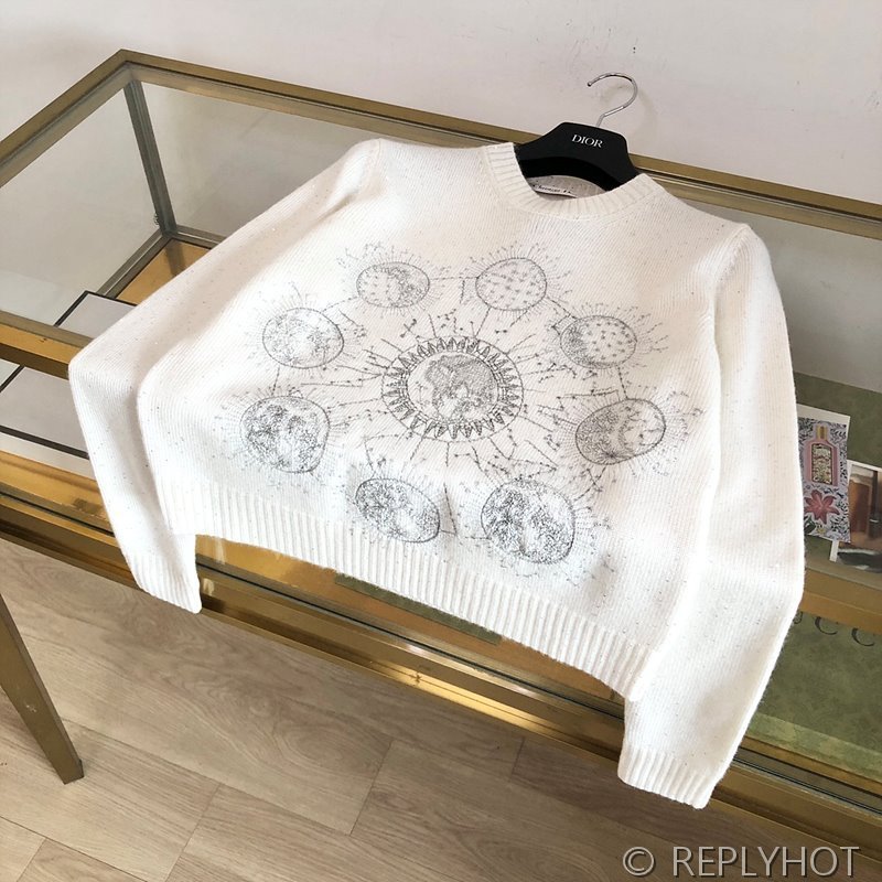 디올 자수 스웨터 [매장가 480만원대]