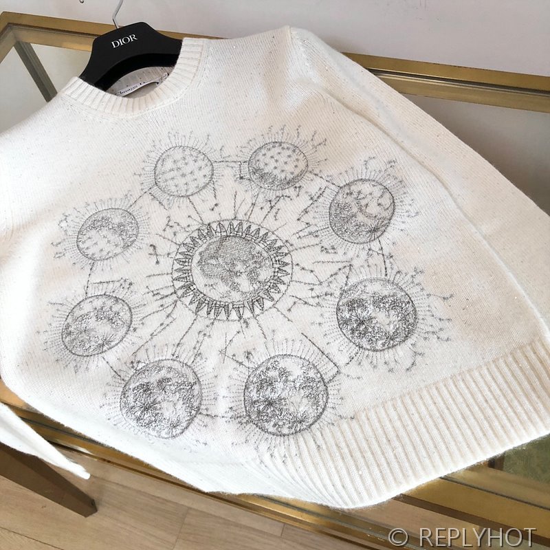 디올 자수 스웨터 [매장가 480만원대]