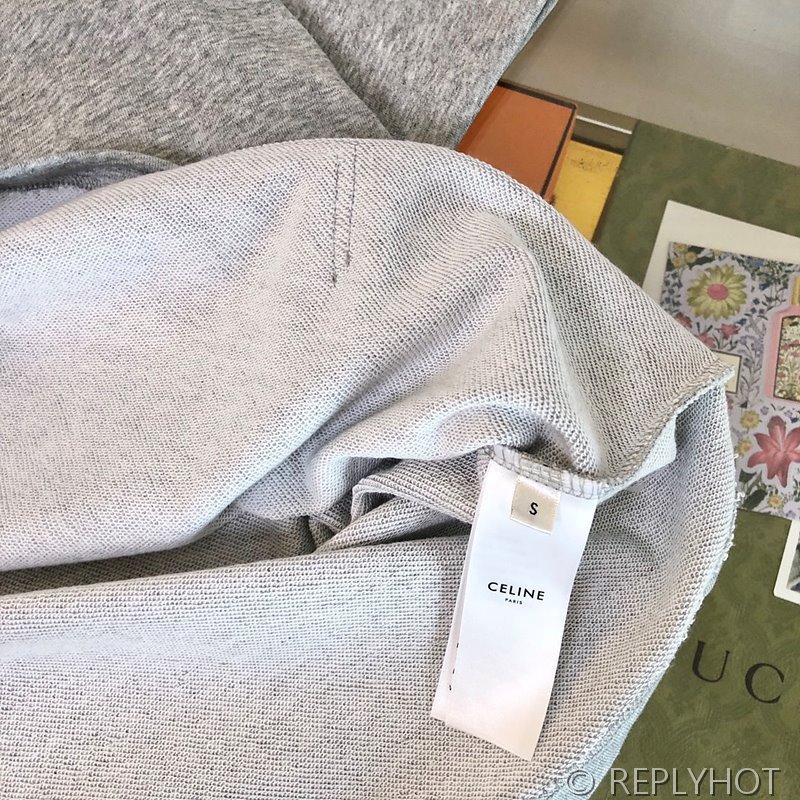 코튼 & 캐시미어 그레이 멜란지오프 화이트 [매장가 195만원대]