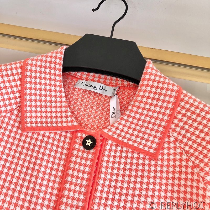 디올 하운드투스 니트 반팔 셔츠 [매장가 500만원대]