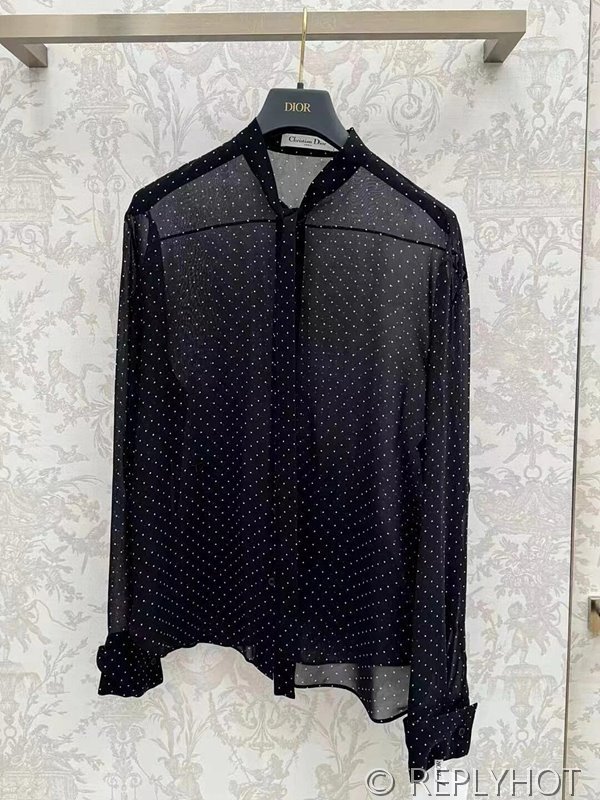 디올 에스콧 블라우스 [매장가 260만원대]