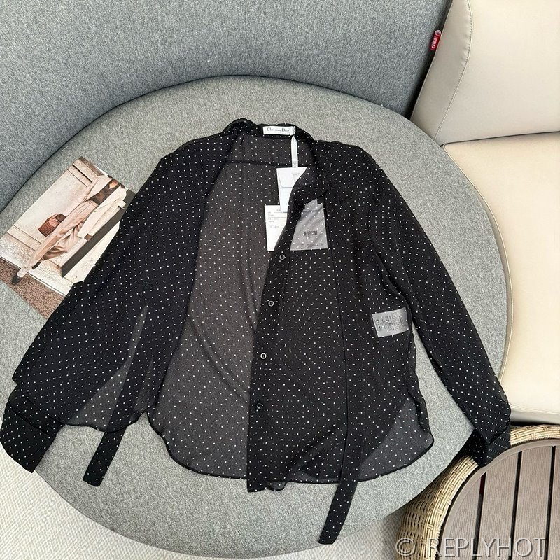 디올 에스콧 블라우스 [매장가 260만원대]