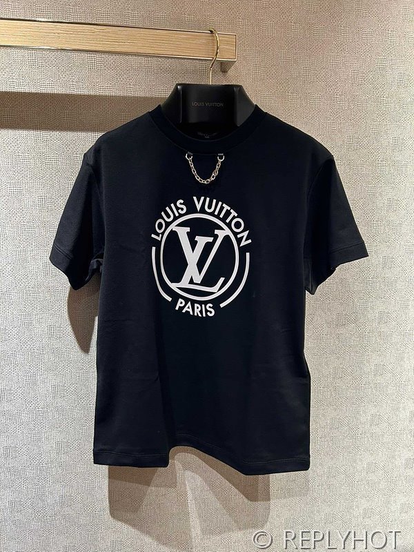 루이비통 플록드 LV 티셔츠 [매장가 128만원대]