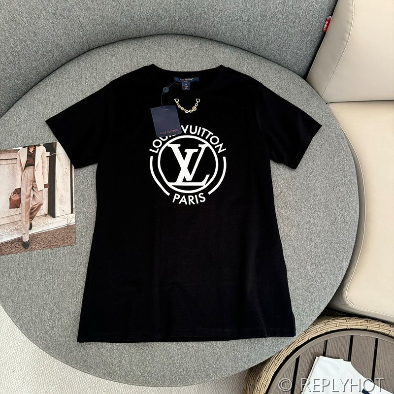 루이비통 플록드 LV 티셔츠 [매장가 128만원대]