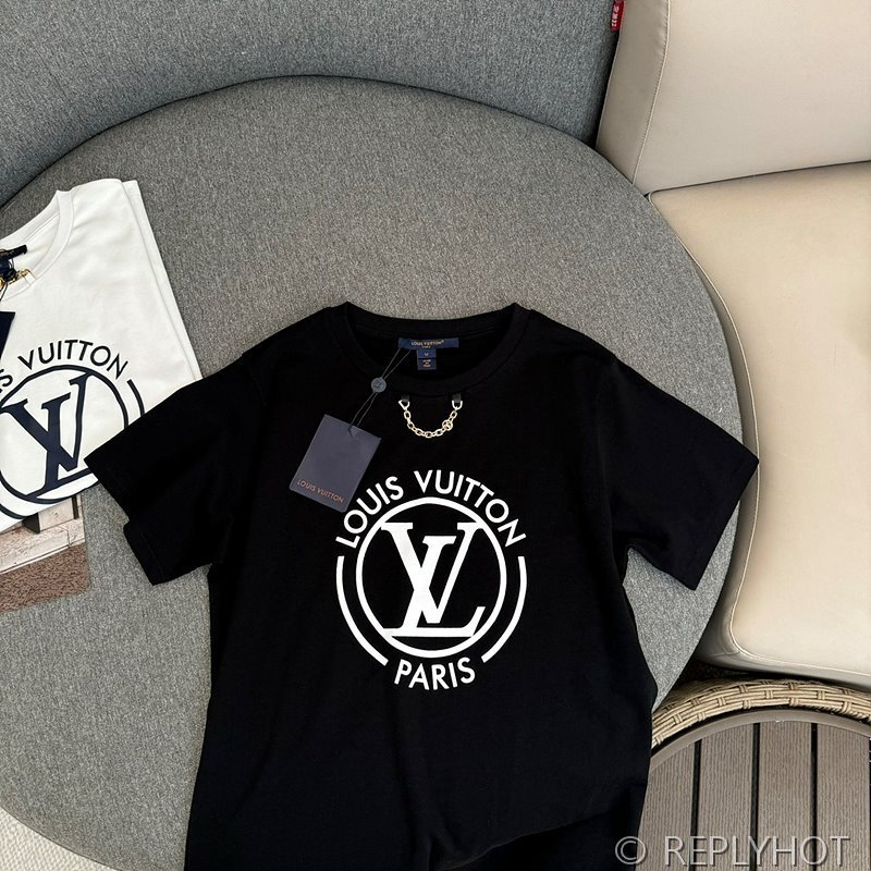 루이비통 플록드 LV 티셔츠 [매장가 128만원대]