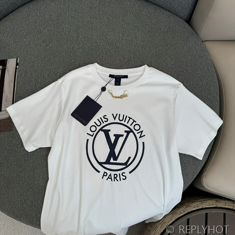 루이비통 플록드 LV 티셔츠 [매장가 128만원대]