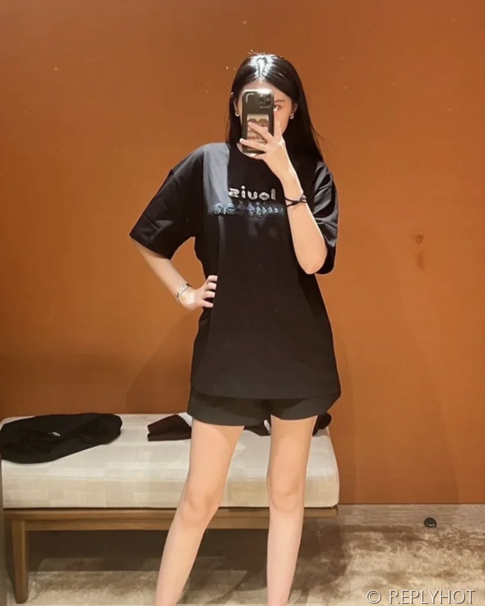 루이비통 비즈 엠브로이더드 코튼 티셔츠 [매장가194만원대]