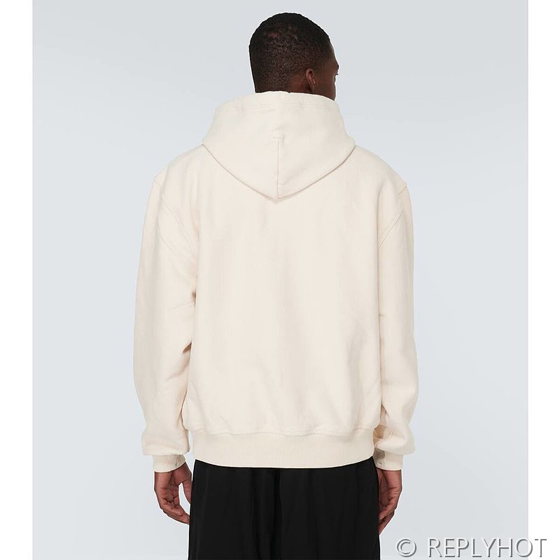 버버리 무지 후드티