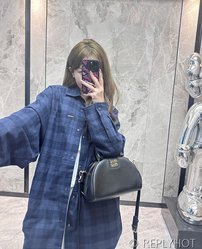 발렌시아가 체크 셔츠