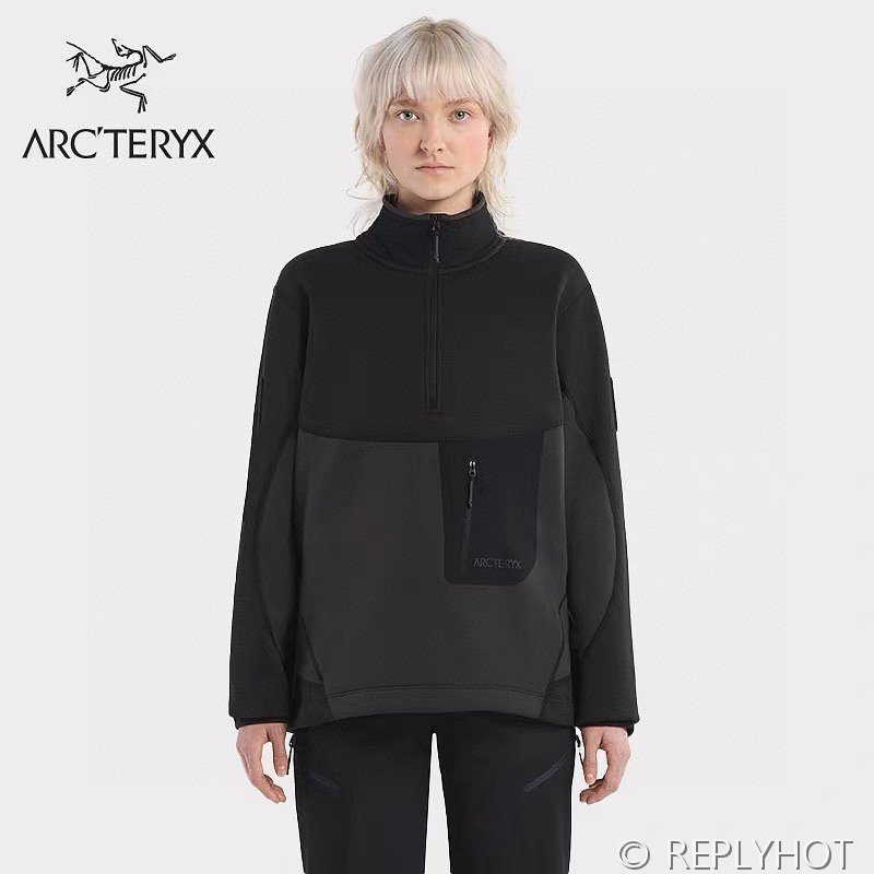 아크테릭스 ARC'TERYX 패러데이 지퍼 넥 지퍼 스탠드 칼라 플리스 스웨트 셔츠 / 2컬러