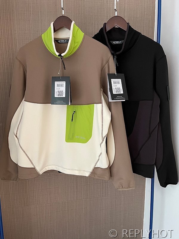 아크테릭스 ARC'TERYX 패러데이 지퍼 넥 지퍼 스탠드 칼라 플리스 스웨트 셔츠 / 2컬러