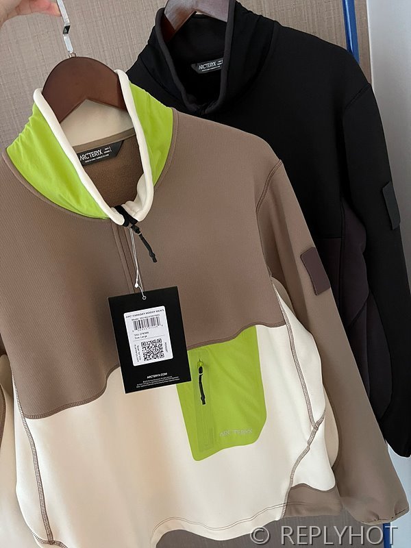 아크테릭스 ARC'TERYX 패러데이 지퍼 넥 지퍼 스탠드 칼라 플리스 스웨트 셔츠 / 2컬러