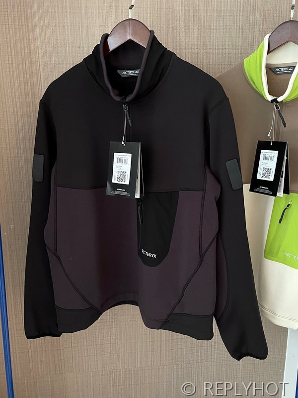 아크테릭스 ARC'TERYX 패러데이 지퍼 넥 지퍼 스탠드 칼라 플리스 스웨트 셔츠 / 2컬러