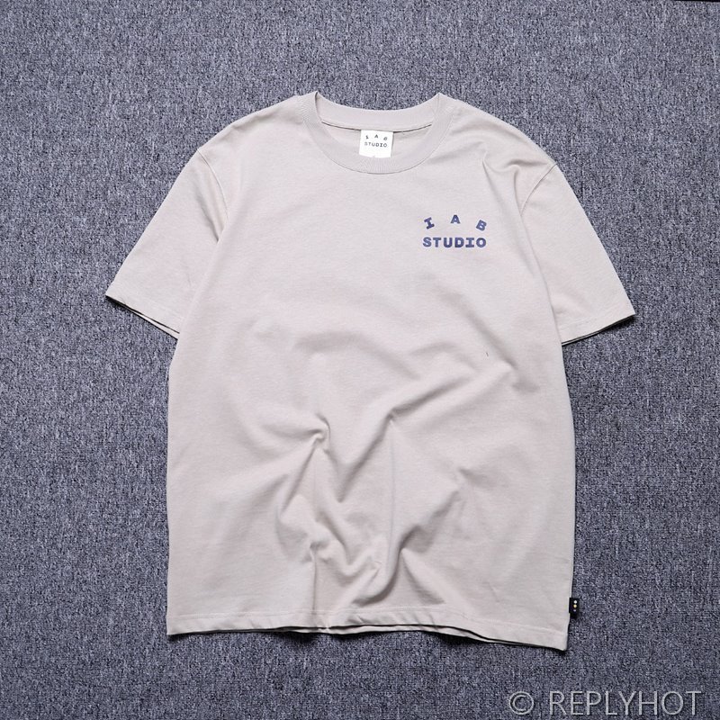 IAB 스튜디오 반팔티셔츠 / 피그먼트오트밀
