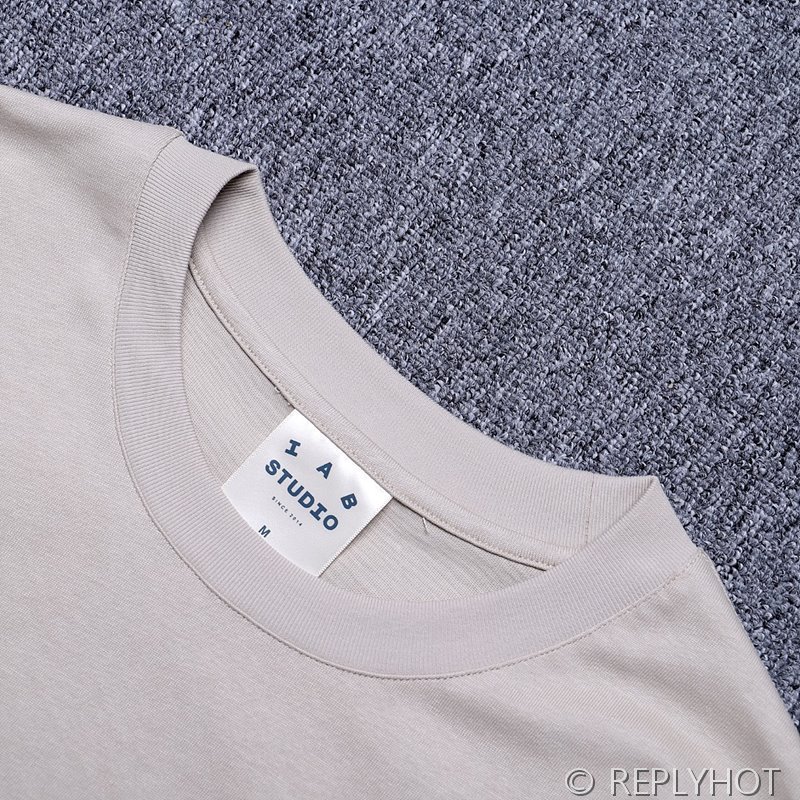 IAB 스튜디오 반팔티셔츠 / 피그먼트오트밀