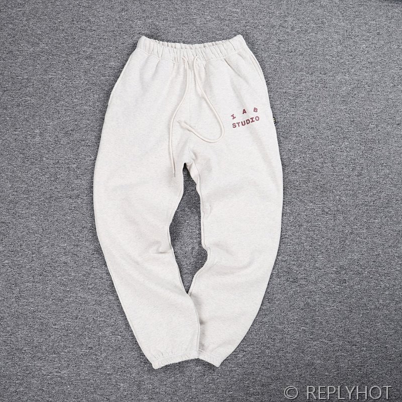 IAB 스튜디오 스웨트팬츠 / 오트밀버건디