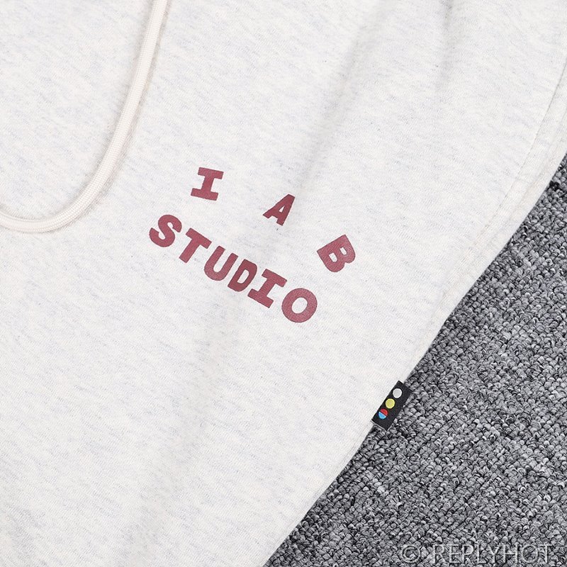 IAB 스튜디오 스웨트팬츠 / 오트밀버건디