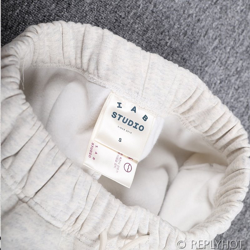 IAB 스튜디오 스웨트팬츠 / 오트밀버건디