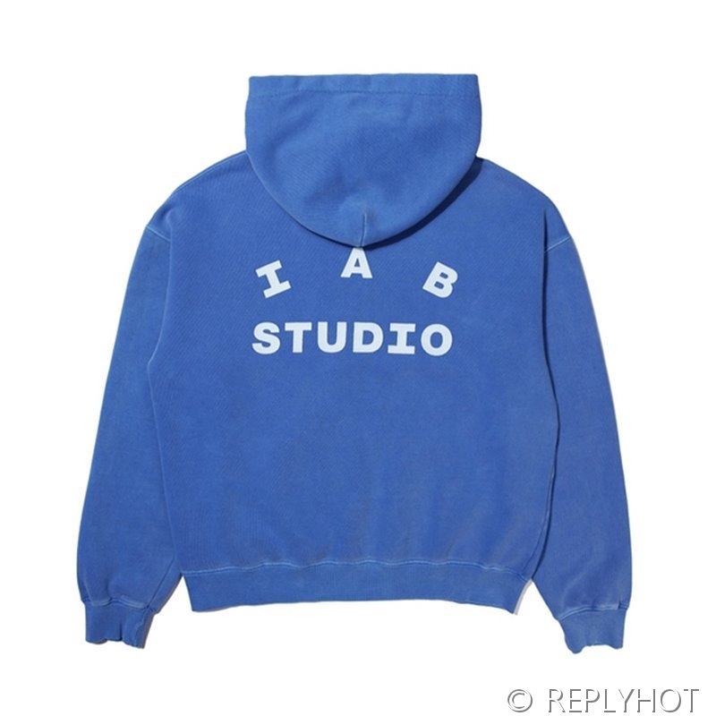 IAB 스튜디오 후드티 / 블루화이트