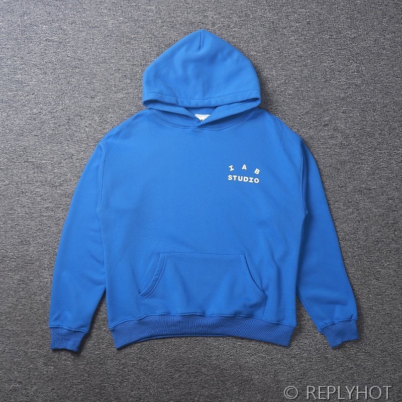 IAB 스튜디오 후드티 / 블루화이트