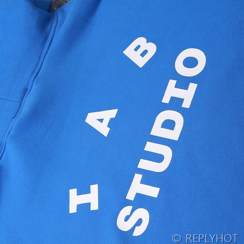 IAB 스튜디오 후드티 / 블루화이트