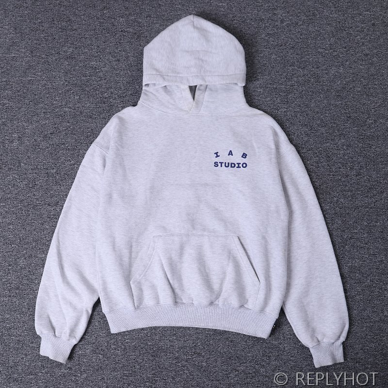 IAB 스튜디오 후드티 / 오트밀그레이