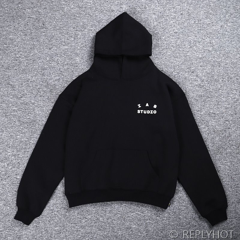 IAB 스튜디오 후드티 / 불랙화이트
