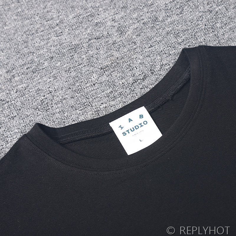 IAB 스튜디오 긴팔 티셔츠 롱슬리브 / 블랙화이트