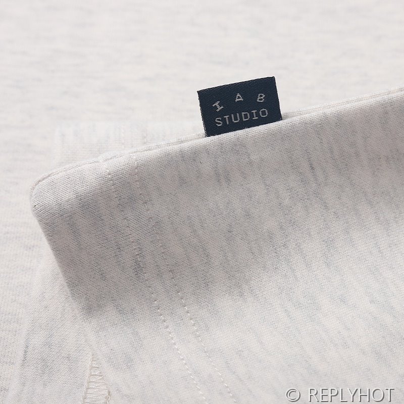 IAB 스튜디오 긴팔 티셔츠 롱슬리브 / 라이트그레이블루