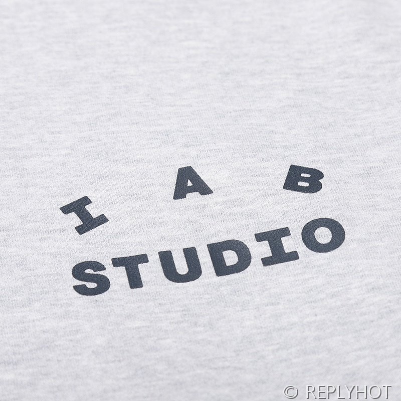 IAB 스튜디오 긴팔 티셔츠 롱슬리브 / 라이트그레이