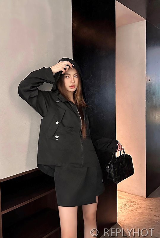 디올 루즈 자수 투피스