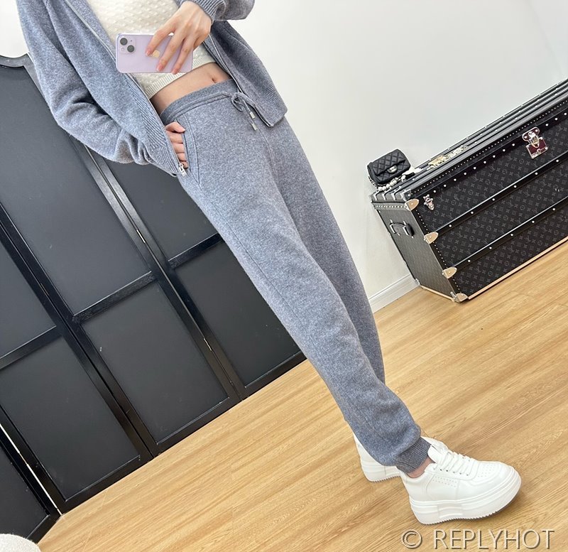 로로피아나 캐시미어 후드트레이닝복 세트 3color