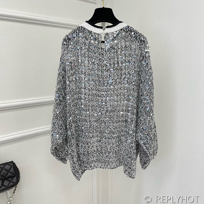 브루넬로 쿠치넬리 옥스퍼드 피쉬스케일 페일럿 라운드티