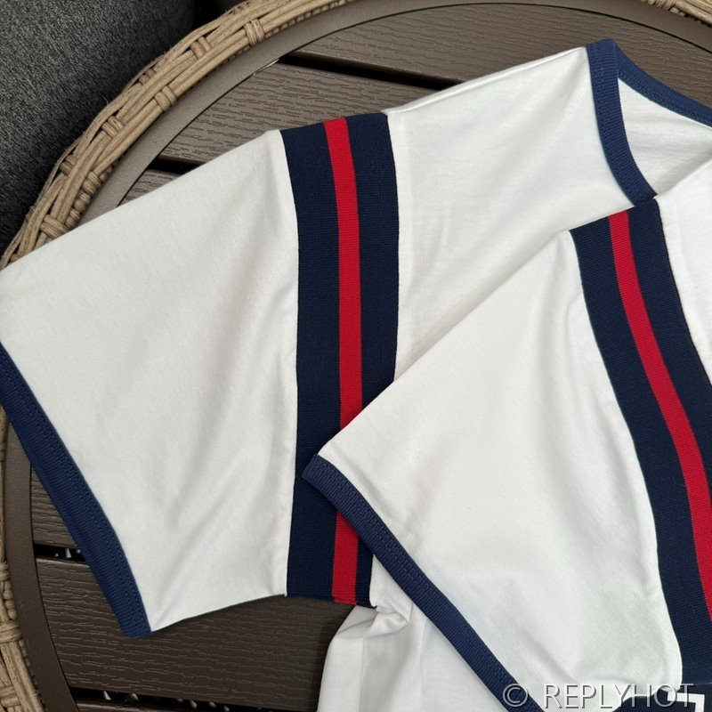 셀린느 16 로고 반팔