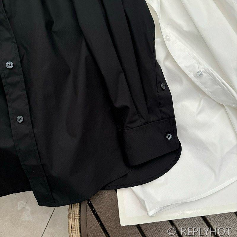 디올 코튼 포플린 셔츠 2color