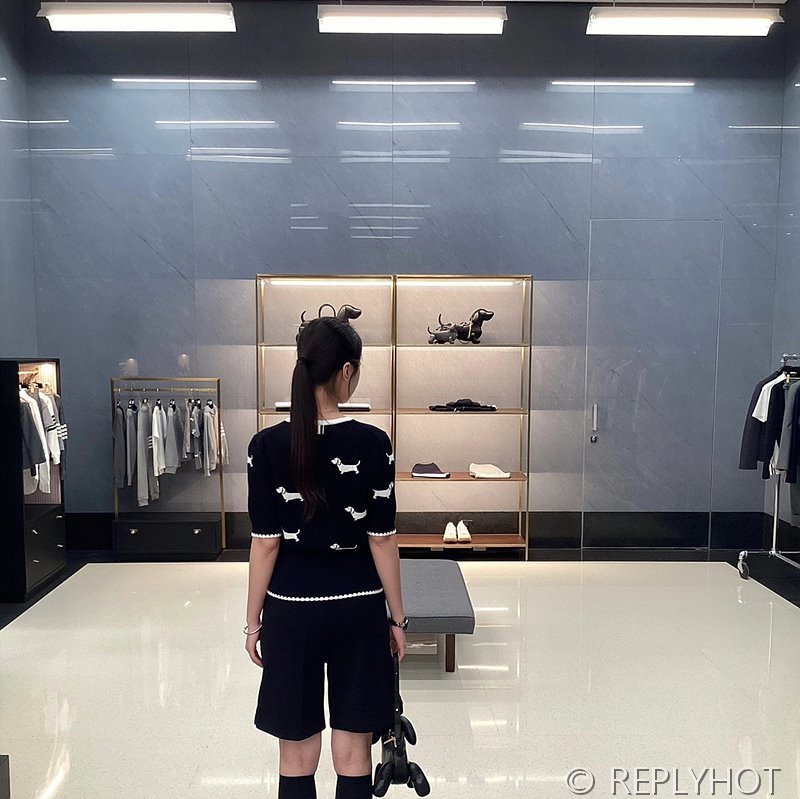 톰브라운 강아지 니트