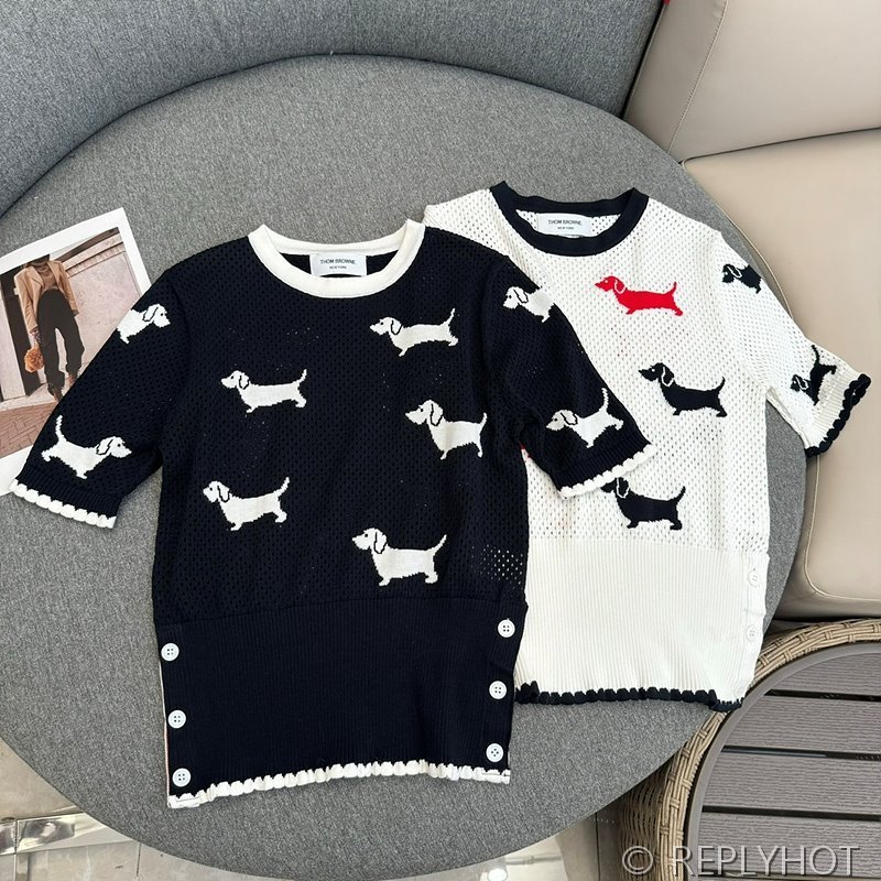 톰브라운 강아지 니트