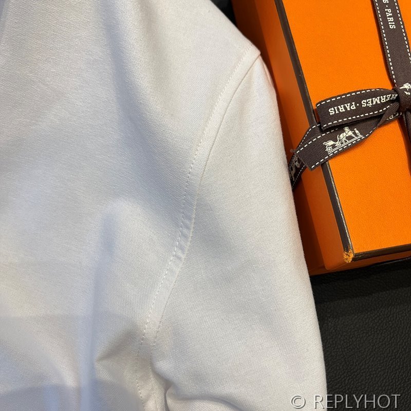 톰브라운 리본 셔츠